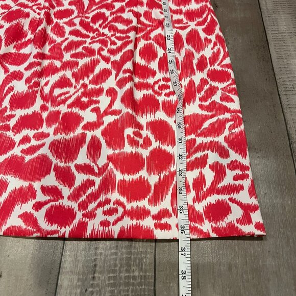 AGB Size 12 dark pink and white pattern dress Bin AN - Picture 2 of 8